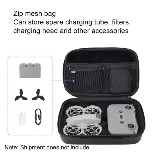 For DJI Neo CQT Fly More Combo Storage Bag Pressure Resistant Drop - proof Large Capacity Suitcase, Fly More Combo Storage Bag - ORIWHIZCases & BagsCQTDJI & Insta360 Accessories
