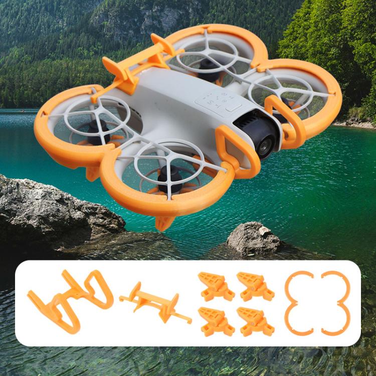 For DJI Neo CQT Impact Protection Cover + Bumper + Folding Stand + Tail Wing 4 In 1 Set, 4 In 1 Set - ORIWHIZCQTDJI & Insta360 AccessoriesDJI Neo Accessories