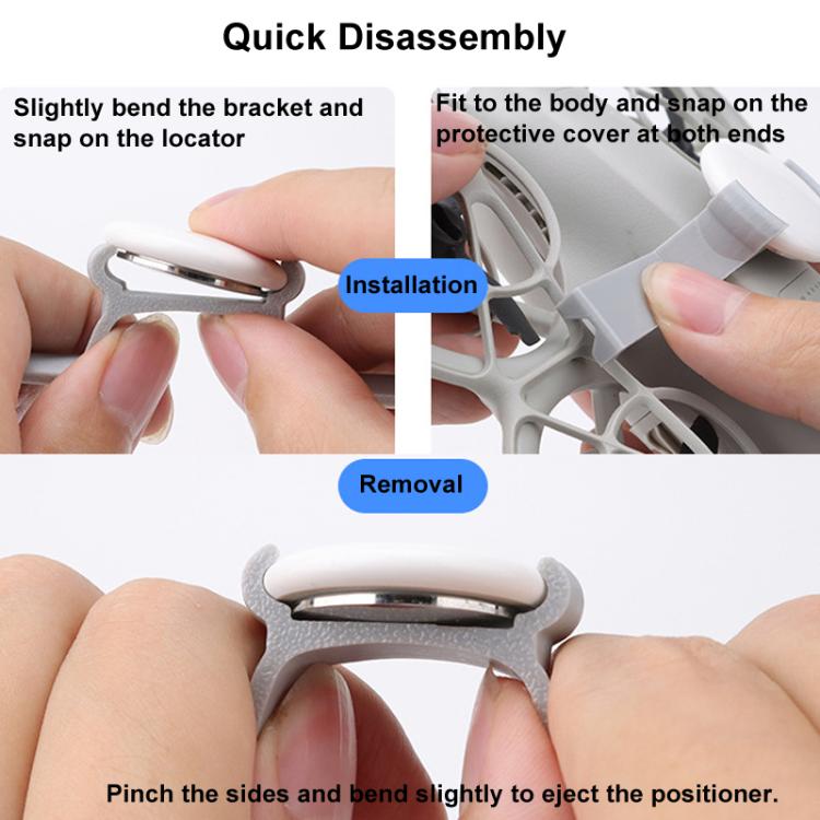 For DJI Neo CQT Mounting Locator Bracket Anti Loss Tracker Fixed Frame, Locator Bracket - ORIWHIZCQTDJI & Insta360 AccessoriesDJI Neo Accessories