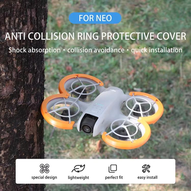 For DJI Neo CQT Paddle Bumper Ring Protective Cover Scratch Resistant Bumper Strips, Paddle Bumper Ring - ORIWHIZCases & BagsCQTDJI & Insta360 Accessories
