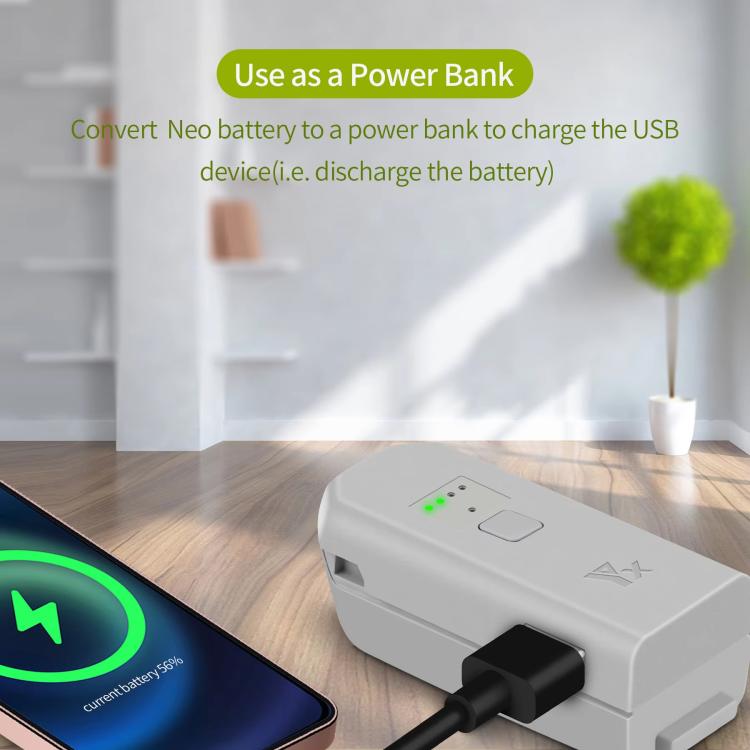 For DJI Neo Drone YX Battery Charger USB - C/Type - C Port Battery Manager, 1 - Channel - ORIWHIZDJI & Insta360 AccessoriesDJI Neo AccessoriesOther