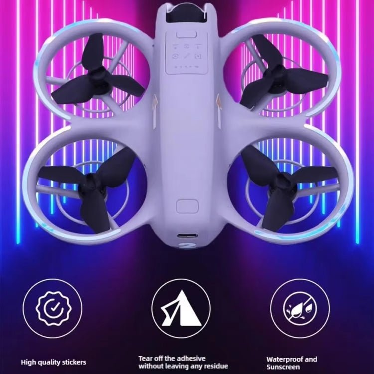 For DJI Neo Luminous Stickers Night Glow Cool Film - ORIWHIZDJI & Insta360 AccessoriesDJI Neo AccessoriesStickers
