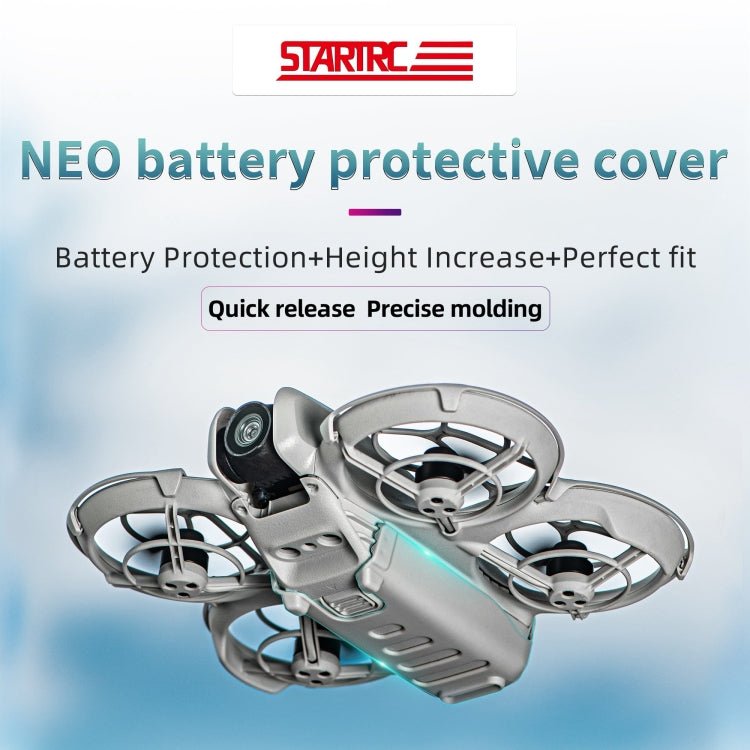 For DJI Neo STARTR Drone Battery Cover Landing Gear Holder, Drone Battery Cover - ORIWHIZDJI & Insta360 AccessoriesDJI Neo AccessoriesMount & Holder