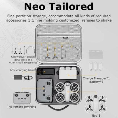 For DJI Neo STARTRC Shoulder Storage Bag Handbag, For DJI Neo - ORIWHIZCases & BagsDJI & Insta360 AccessoriesDJI Neo Accessories