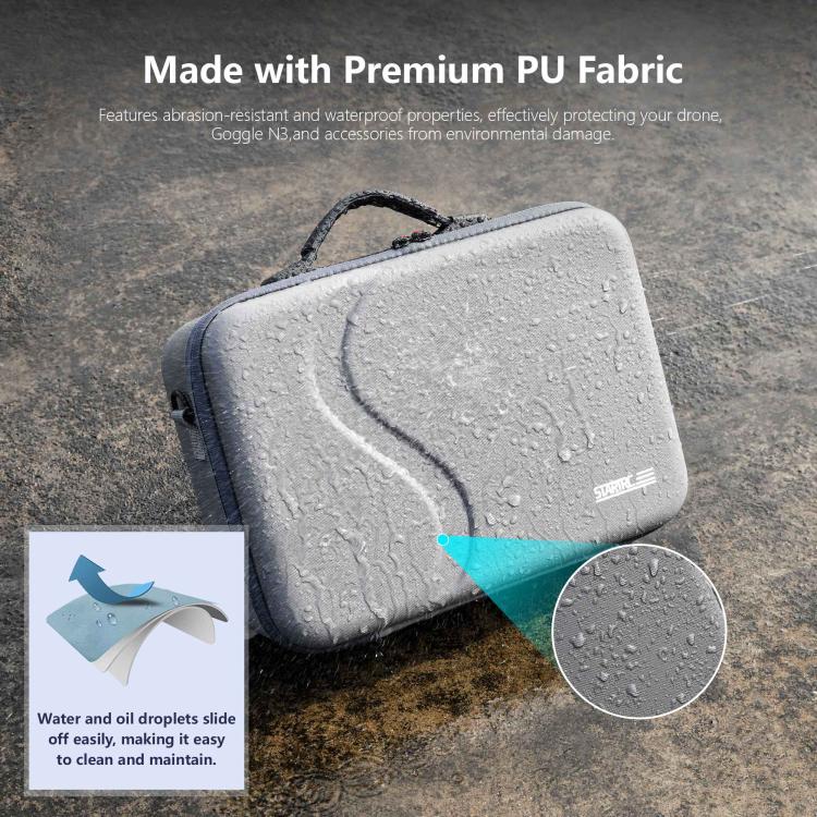 For DJI Neo STARTRC Upgraded Shoulder PU Storage Bag Handbag, For DJI Neo Upgraded - ORIWHIZCases & BagsDJI & Insta360 AccessoriesDJI Neo Accessories