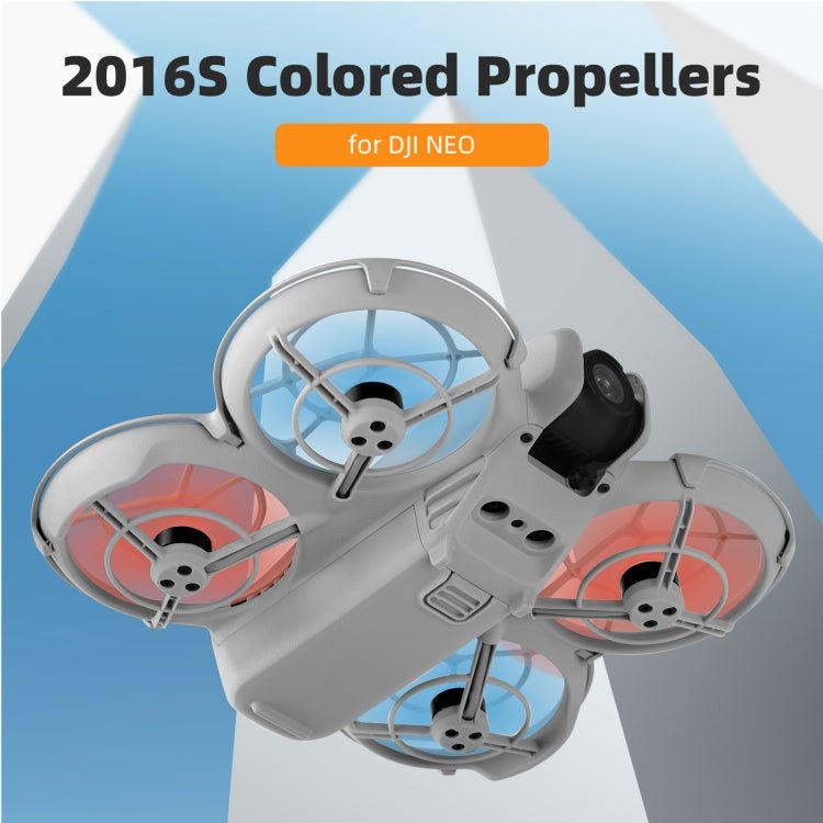 For DJI Neo Sunnylife 2016S Drone Color 3 - Blade Propeller, 2 pairs - ORIWHIZDIY PropellerDJI & Insta360 AccessoriesDJI Neo Accessories
