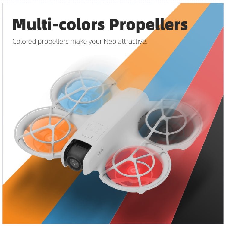For DJI Neo Sunnylife 2016S Drone Color 3 - Blade Propeller, 2 pairs - ORIWHIZDIY PropellerDJI & Insta360 AccessoriesDJI Neo Accessories