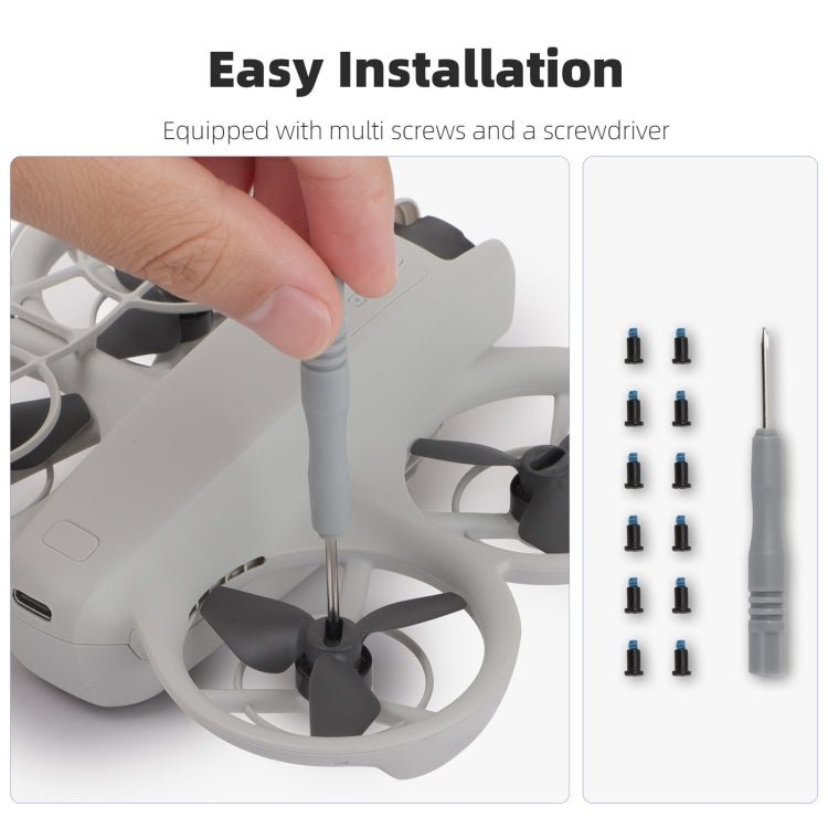 For DJI Neo Sunnylife 2016S Drone Color 3 - Blade Propeller, 2 pairs - ORIWHIZDIY PropellerDJI & Insta360 AccessoriesDJI Neo Accessories