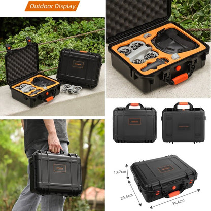 For DJI Neo Sunnylife Safety Carrying Case Large Capacity Waterproof Shock - proof Hard Travel Case, For DJI Neo AQX - 17 - ORIWHIZCases & BagsDJI & Insta360 AccessoriesDJI Neo Accessories
