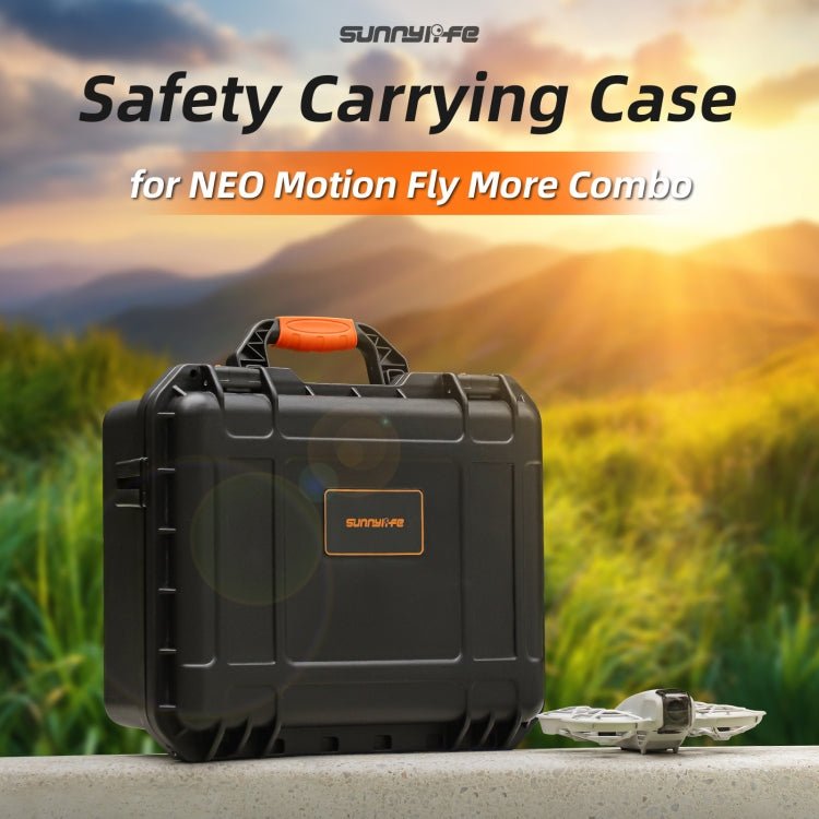 For DJI Neo Sunnylife Safety Carrying Case Large Capacity Waterproof Shock - proof Hard Travel Case, For DJI Neo AQX - 17 - ORIWHIZCases & BagsDJI & Insta360 AccessoriesDJI Neo Accessories