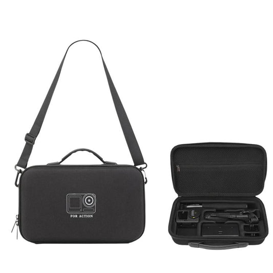 Estuche de transporte DJI Osmo Action 6 Adventure Combo, bolso de hombro portátil, asa para batería y varilla de extensión de 1.5 m, compatible con jaula - ORIWHIZ. Estuches y bolsas. Accesorios DJI e Insta360. Serie Osmo Action.