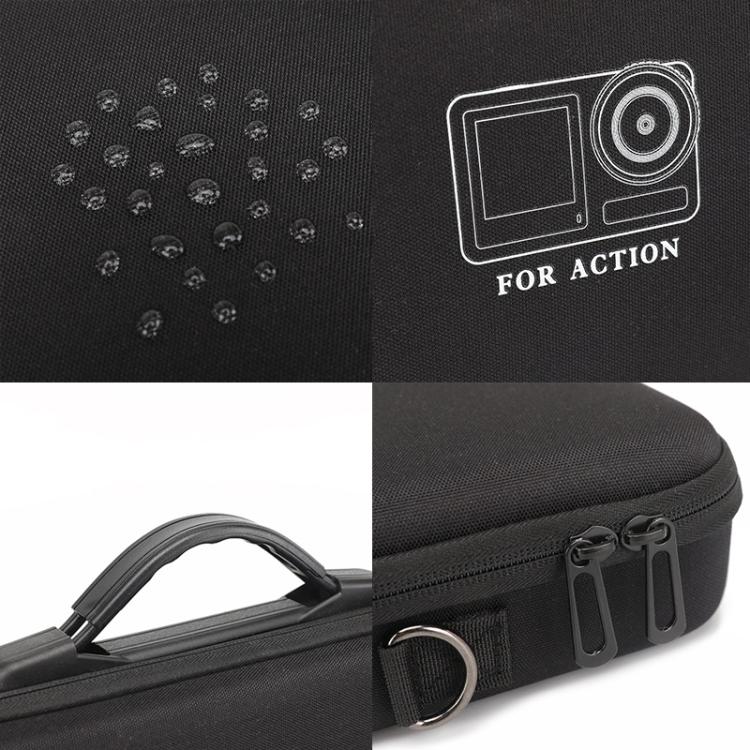For DJI Osmo Action 6 Adventure Combo Carrying Case Portable Shoulder Bag Battery Handle & 1.5m Extension Rod, Cage Compatible - ORIWHIZCase & BagsDJI & Insta360 AccessoriesOsmo Action Series