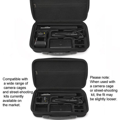 For DJI Osmo Action 6 Adventure Combo Carrying Case Portable Shoulder Bag Battery Handle & 1.5m Extension Rod, Cage Compatible - ORIWHIZCase & BagsDJI & Insta360 AccessoriesOsmo Action Series