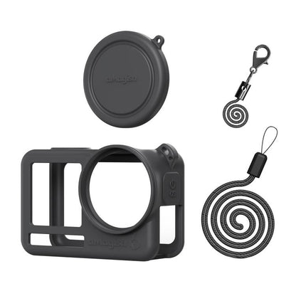 For DJI Osmo Action 6 aMagisn Silicone Case With Lens Cap Anti - Scratch Protective Cover - ORIWHIZaMagisnCase & BagsDJI & Insta360 Accessories