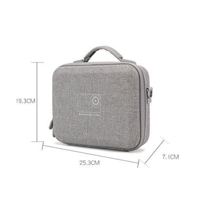 For DJI Osmo Action 6 BKANO Carrying Case Portable Shoulder Bag for Extension Rod, Battery Case, Cage and Accessories - ORIWHIZBKANOCase & BagsDJI & Insta360 Accessories