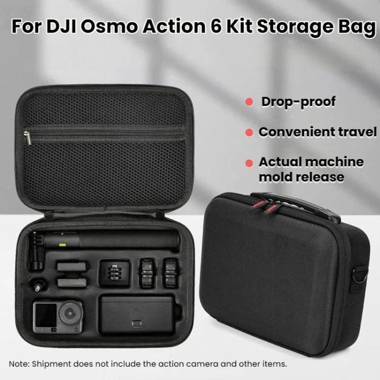 For DJI Osmo Action 6 BRDRC Action Camera Accessory Storage Bag - ORIWHIZBRDRCCase & BagsDJI & Insta360 Accessories