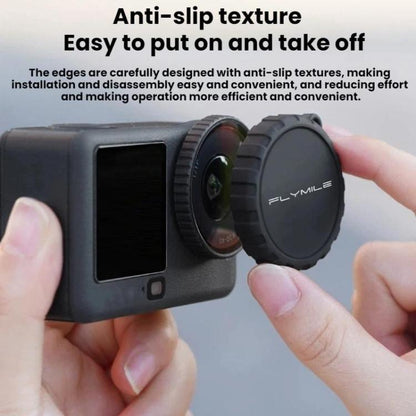 For DJI Osmo Action 6 Flymile Dustproof Protective Silicone Lens Cap - ORIWHIZCase & BagsDJI & Insta360 AccessoriesFlymile