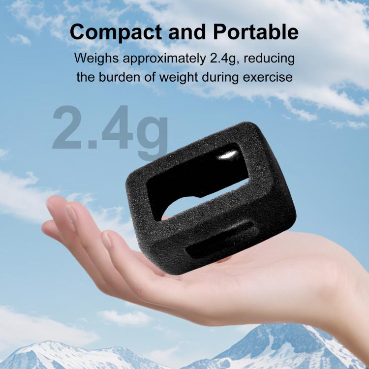 For DJI Osmo Action 6 PULUZ High Density Foam Windshield, For DJI Osmo Action 6 - ORIWHIZCase & BagsDJI & Insta360 AccessoriesOsmo Action Series
