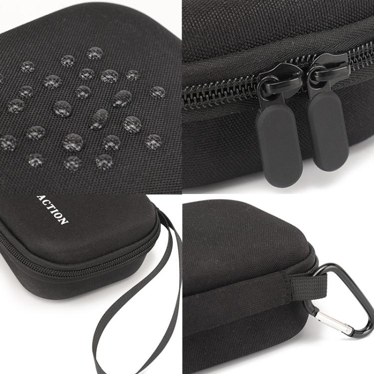 For DJI Osmo Action 6 Standard Combo Hard Carrying Case Portable Travel Storage Bag With Carabiner & Hand Strap - ORIWHIZCase & BagsDJI & Insta360 AccessoriesOsmo Action Series