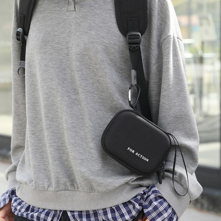 For DJI Osmo Action 6 Standard Combo Hard Carrying Case Portable Travel Storage Bag With Carabiner & Hand Strap - ORIWHIZCase & BagsDJI & Insta360 AccessoriesOsmo Action Series