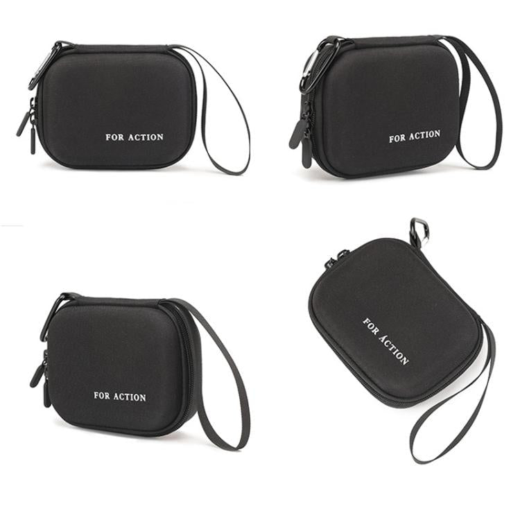 For DJI Osmo Action 6 Standard Combo Hard Carrying Case Portable Travel Storage Bag With Carabiner & Hand Strap - ORIWHIZCase & BagsDJI & Insta360 AccessoriesOsmo Action Series