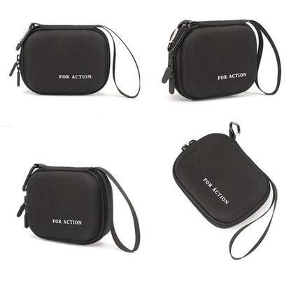 For DJI Osmo Action 6 Standard Combo Hard Carrying Case Portable Travel Storage Bag With Carabiner & Hand Strap - ORIWHIZCase & BagsDJI & Insta360 AccessoriesOsmo Action Series