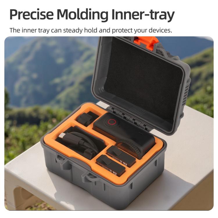 For DJI Osmo Action 6 Sunnylife Mini Travel Box Waterproof Carrying Box Shock - proof Hard Shell, For DJI Osmo Action 6 - ORIWHIZCase & BagsDJI & Insta360 AccessoriesOsmo Action Series