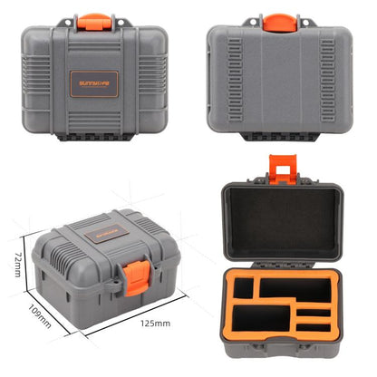 For DJI Osmo Action 6 Sunnylife Mini Travel Box Waterproof Carrying Box Shock - proof Hard Shell, For DJI Osmo Action 6 - ORIWHIZCase & BagsDJI & Insta360 AccessoriesOsmo Action Series