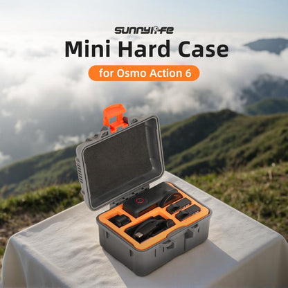For DJI Osmo Action 6 Sunnylife Mini Travel Box Waterproof Carrying Box Shock - proof Hard Shell, For DJI Osmo Action 6 - ORIWHIZCase & BagsDJI & Insta360 AccessoriesOsmo Action Series