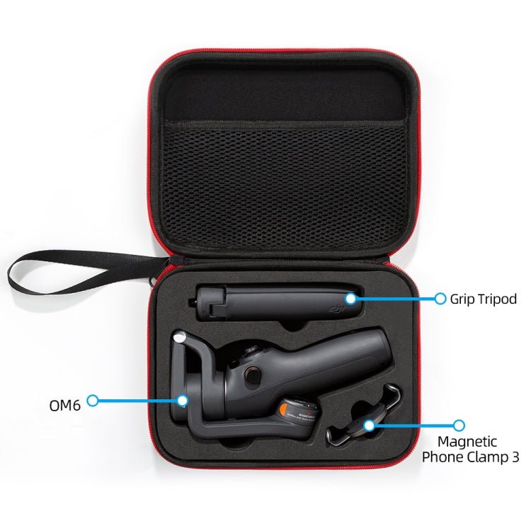 For DJI Osmo Mobile 6 Carrying Travel Case Bag, Size: 21x 16 x 6cm, For DJI Osmo Mobile 6 - ORIWHIZDJI & Insta360 AccessoriesOsmo Mobile Series