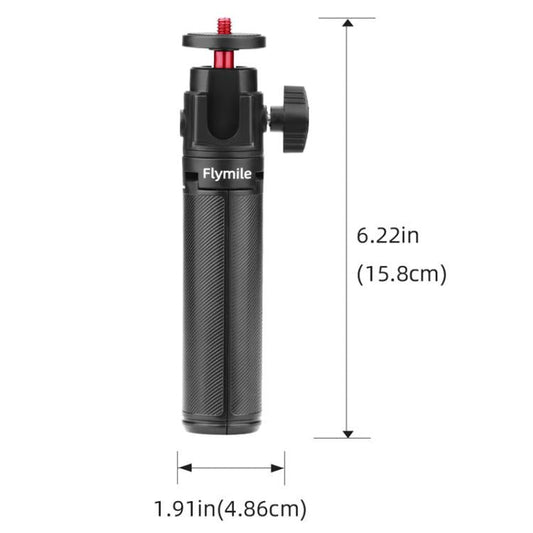 Trípode con palo selfie extensible Flymile para DJI Osmo Pocket 3 / Action 5 Pro - ORIWHIZ Accesorios DJI e Insta360 Palo extensible Flymile