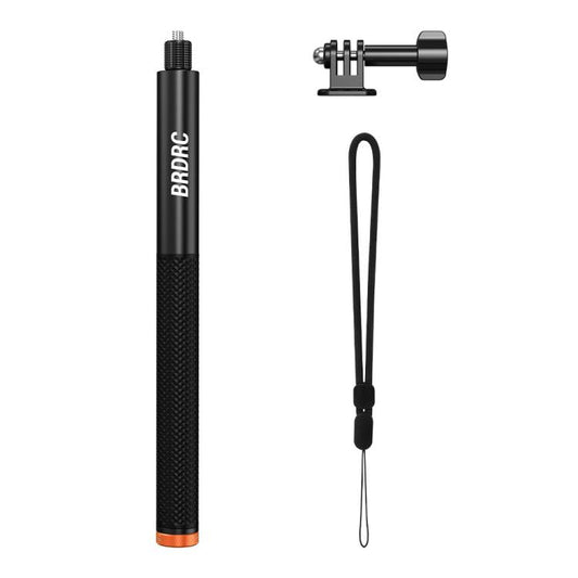 Para DJI Osmo Pocket 3 / Action 6 / Insta360 X5 BRDRC Palo telescópico extensible para selfies - ORIWHIZBRDRCDJI y accesorios Insta360 Soporte y abrazadera