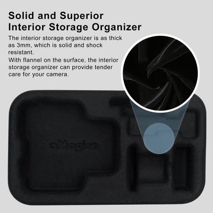 For DJI Osmo Pocket 3 aMagisn Small Organizer Bag Sports Camera Protective Accessories, For DJI Osmo Pocket 3 - ORIWHIZaMagisnCase & BagsDJI & Insta360 Accessories