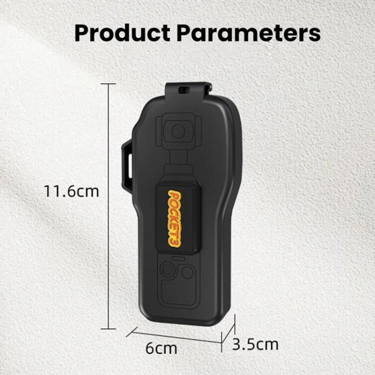 For DJI OSMO POCKET 3 BRDRC Body Screen Lens Protective Cover - ORIWHIZBRDRCCase & BagsDJI & Insta360 Accessories