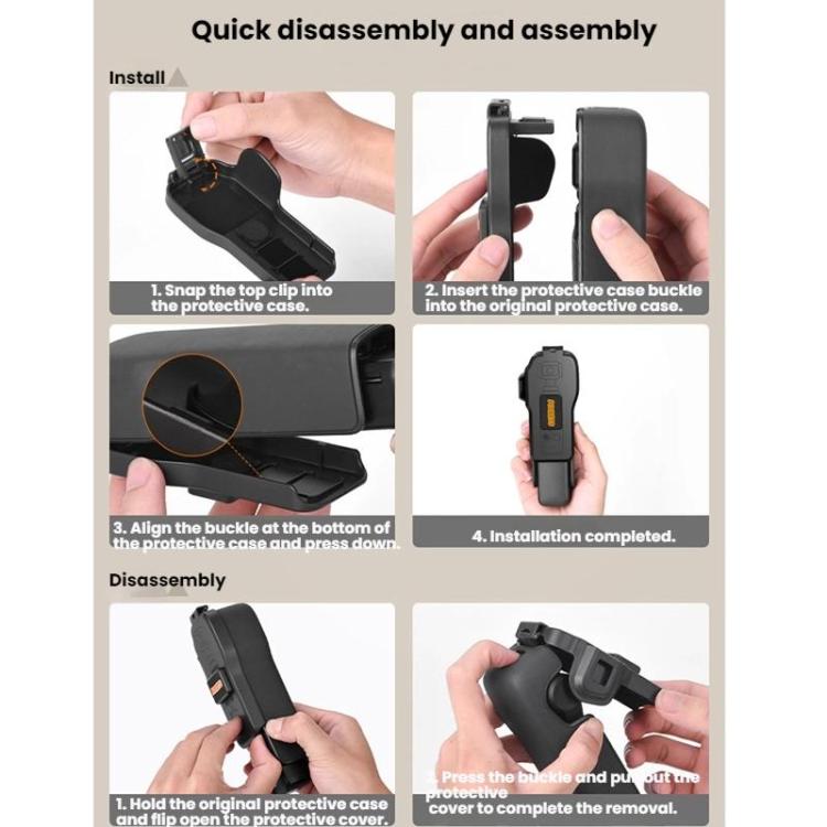 For DJI OSMO POCKET 3 BRDRC Body Screen Lens Protective Cover - ORIWHIZBRDRCCase & BagsDJI & Insta360 Accessories