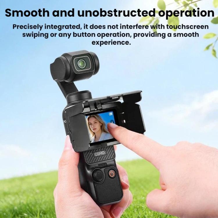 For DJI Osmo Pocket 3 BRDRC Foldable Screen Protector Sunshade - ORIWHIZBRDRCDJI & Insta360 AccessoriesOsmo Pocket Accessories