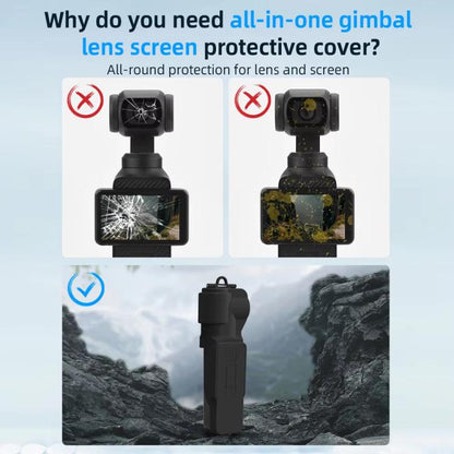 For DJI OSMO Pocket 3 BRDRC Lens Cap Camera Case Screen Protector Accessories - ORIWHIZBRDRCCase & BagsDJI & Insta360 Accessories