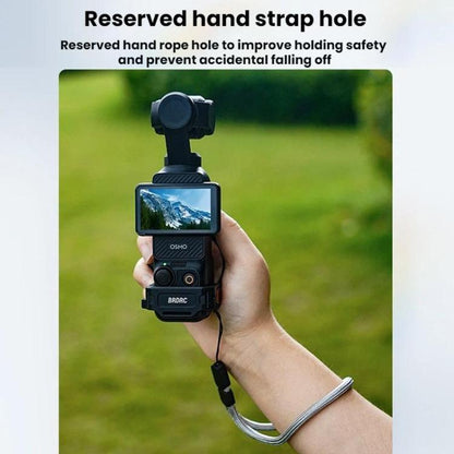 For DJI Osmo Pocket 3 BRDRC Magnetic Expandable Phone Holder Cold Shoe Mount, Black - ORIWHIZBRDRCDJI & Insta360 AccessoriesMount & Holder