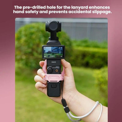 For DJI Osmo Pocket 3 BRDRC Magnetic Expandable Phone Holder Cold Shoe Mount, Pink - ORIWHIZBRDRCDJI & Insta360 AccessoriesMount & Holder