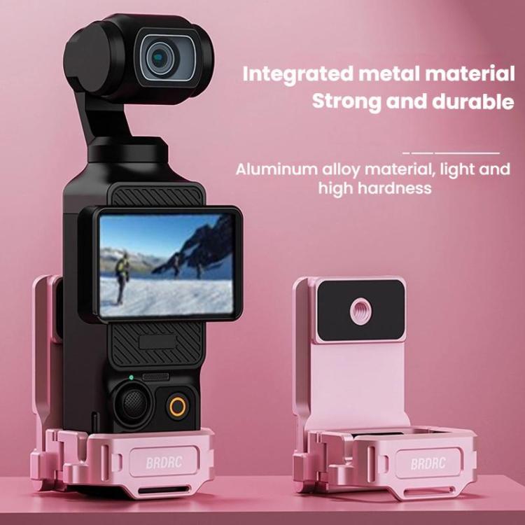 For DJI Osmo Pocket 3 BRDRC Magnetic Mount Expandable Back Clip Adapter - ORIWHIZBRDRCDJI & Insta360 AccessoriesMount & Holder