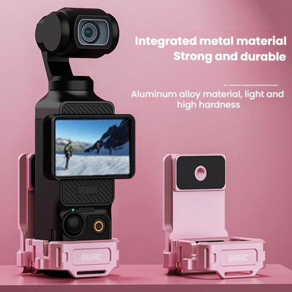 For DJI Osmo Pocket 3 BRDRC Magnetic Mount Expandable Back Clip Adapter - ORIWHIZBRDRCDJI & Insta360 AccessoriesMount & Holder