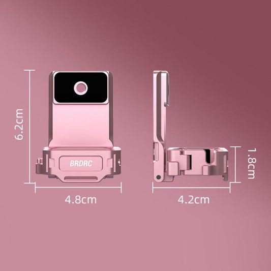 For DJI Osmo Pocket 3 BRDRC Magnetic Mount Expandable Back Clip Adapter - ORIWHIZBRDRCDJI & Insta360 AccessoriesMount & Holder