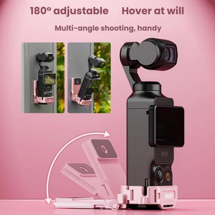 For DJI Osmo Pocket 3 BRDRC Magnetic Mount Expandable Back Clip Adapter - ORIWHIZBRDRCDJI & Insta360 AccessoriesMount & Holder