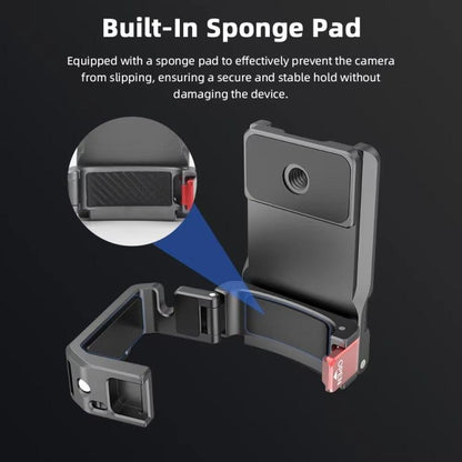 For DJI OSMO Pocket 3 BRDRC PO3005 Multi - functional Magnetic Base Expansion Back Clip Holder Adapter Bezel Accessory, For DJI OSMO Pocket 3 Tarnish - ORIWHIZBRDRCDJI & Insta360 AccessoriesMount & Holder