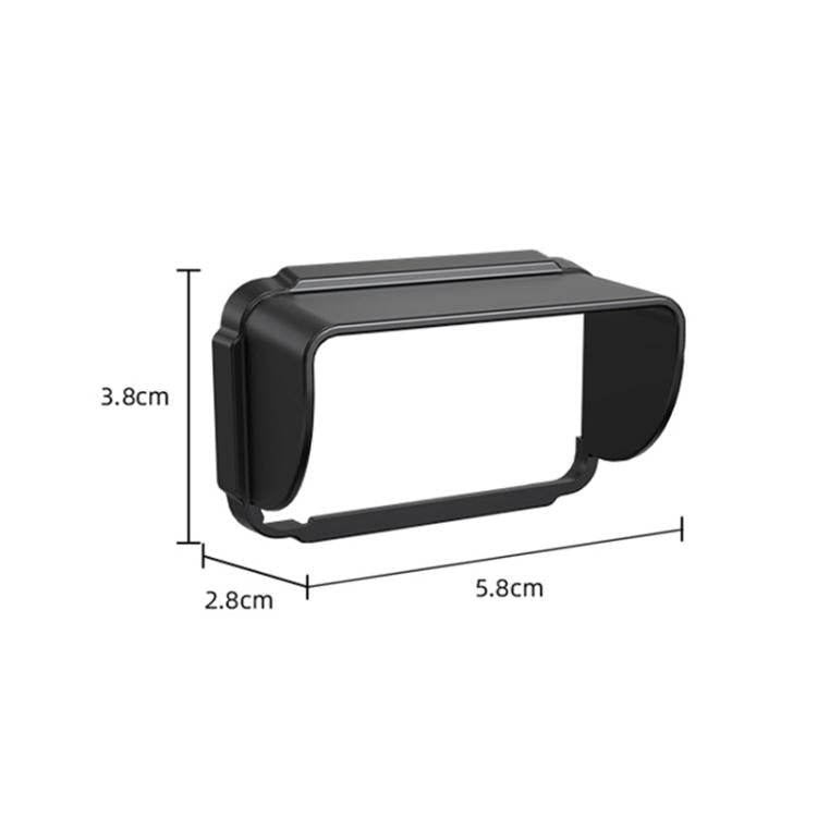 For DJI Osmo Pocket 3 BRDRC Sunshade Hood Screen Shade - ORIWHIZBRDRCDJI & Insta360 AccessoriesOsmo Pocket Accessories
