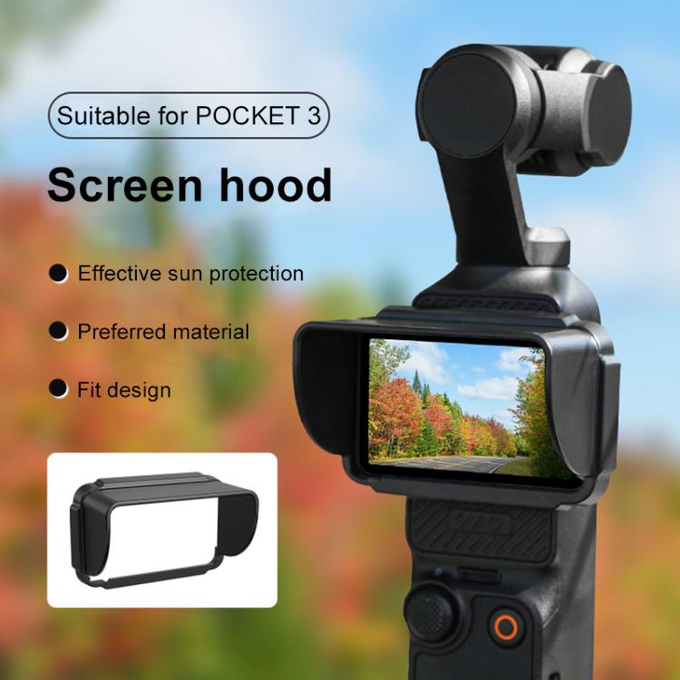 For DJI Osmo Pocket 3 BRDRC Sunshade Hood Screen Shade - ORIWHIZBRDRCDJI & Insta360 AccessoriesOsmo Pocket Accessories