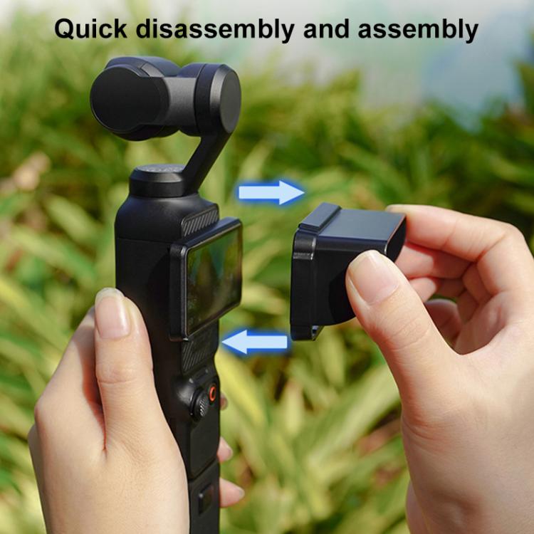 For DJI Osmo Pocket 3 BRDRC Sunshade Hood Screen Shade - ORIWHIZBRDRCDJI & Insta360 AccessoriesOsmo Pocket Accessories