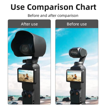 For DJI OSMO Pocket 3 BRDRC Sunshade Lens Protective Cover Hood, For DJI OSMO Pocket 3 - ORIWHIZBRDRCDJI & Insta360 AccessoriesLens Accessories