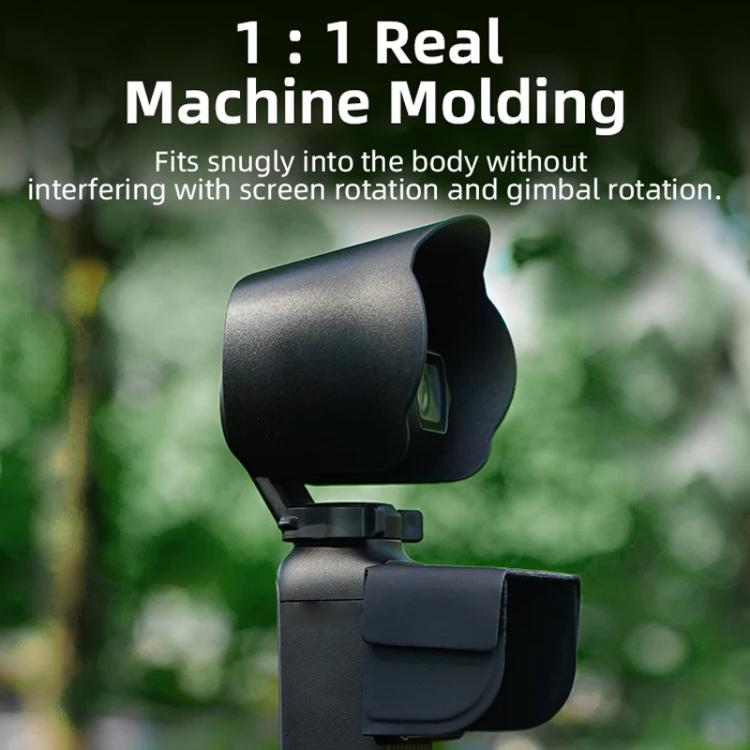 For DJI OSMO Pocket 3 BRDRC Sunshade Lens Protective Cover Hood, For DJI OSMO Pocket 3 - ORIWHIZBRDRCDJI & Insta360 AccessoriesLens Accessories