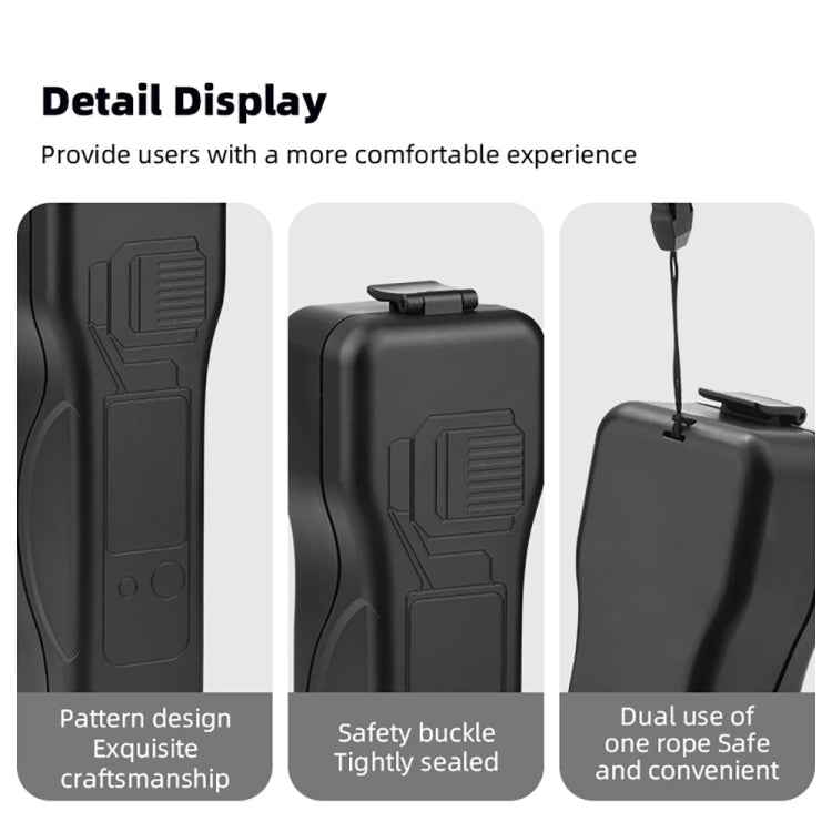 For DJI OSMO POCKET 3 BRDRC Waterproof Storage Box Protective Shell With Lanyard, BRDRC - ORIWHIZBRDRCCase & BagsDJI & Insta360 Accessories